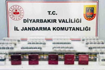 Diyarbakır’da çok sayıda kaçak ürün ele geçirildi