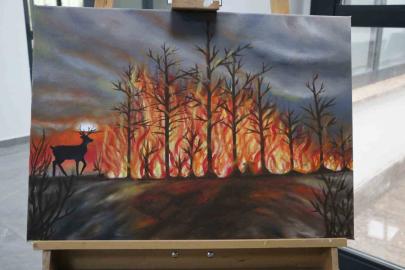 Diyarbakır’da "Gelecek, Köklerde Saklı" resim sergisi açıldı