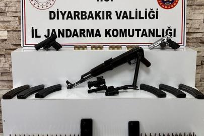 Diyarbakır’da silah kaçakçılığı operasyonu