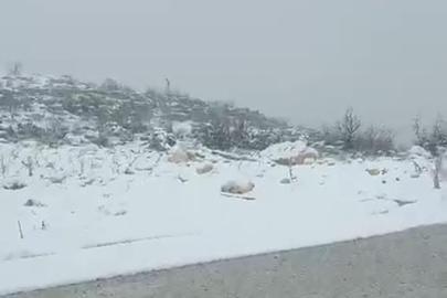 Diyarbakır’ın iki ilçesinde kar yağışı