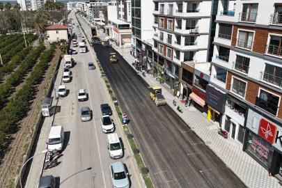 Dörtyol’da beton asfalt çalışmaları hız kazandı
