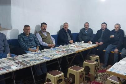 Dumlupınar Kaymakamı Teltik, muhtarlarla iftar yemeğinde bir araya geldi