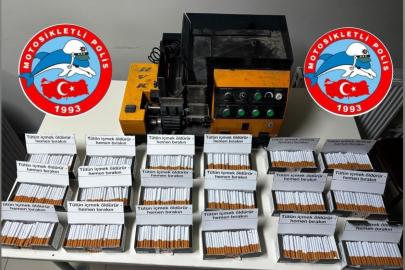 Durdurulan araçtan kaçak tütün çıktı