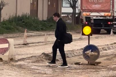 Edirne’de bozuk yollar sürücüleri ve yayaları canından bezdirdi