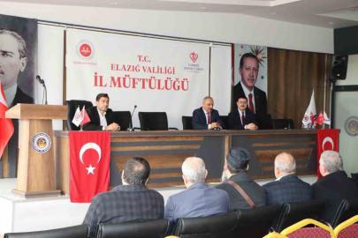 Elazığ’da vaizlik hizmetleri ve sahada yürütülen çalışmalar görüşüldü