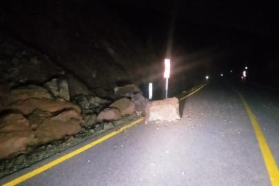 Emet’te toprak kayması