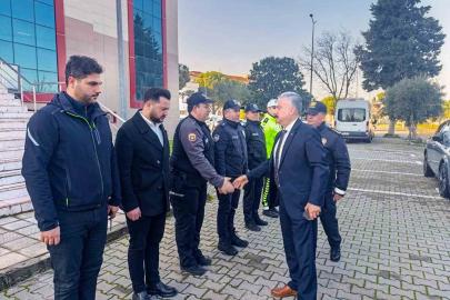 Emniyet Müdürü Aktaş ilçelerde güvenlik denetimi yaptı