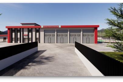 Ergene’ye 8 araç kapasiteli itfaiye istasyonu