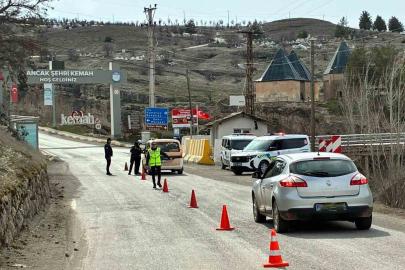 Erzincan’da bayram trafiğinde güvenlik uygulaması