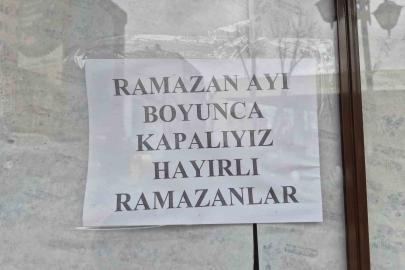 Eskişehir esnafından "Ramazan" arası