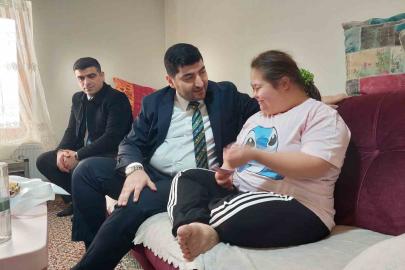 Etimesgut’ta down sendromlu bireyler unutulmadı