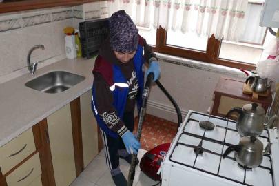 Evde temizlik hizmetlerinden binlerce kişi yararlandı