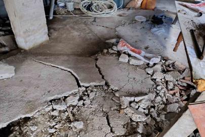 Fatsa’da heyelan: 2 ev kullanılamaz hale geldi