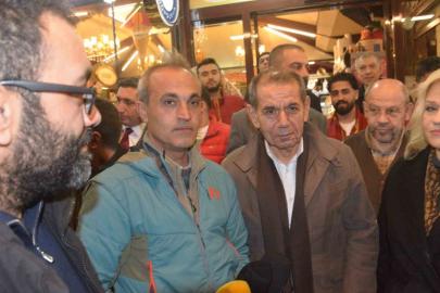 Galatasaray Başkanı Dursun Özbek depremzedelerle iftarda buluştu