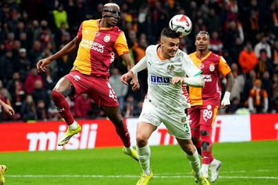 Galatasaray kupada Alanyaspor deplasmanında