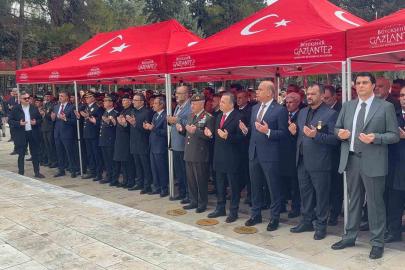 Gaziantep’te 18 Mart Çanakkale Zaferi’nin 111’inci yılında şehitler anıldı