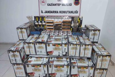 Gaziantep’te 800 bin TL değerinde kaçak nargile malzemeleri ele geçirildi
