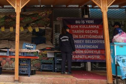 Gaziantep’te tarihi geçmiş ürün satılan 2 iş yerine kapatma cezası