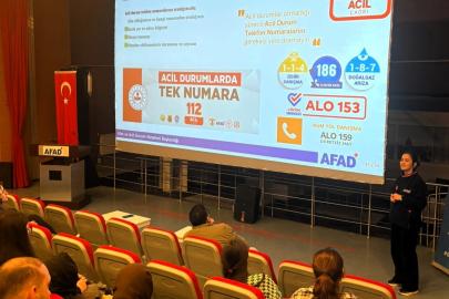 Geleceğin lojistikçileri afetlere hazırlanıyor