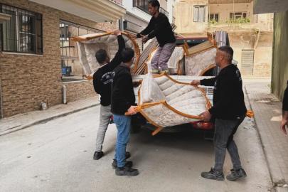 Germencik Belediyesi’nin ihtiyaç sahiplerine eşya desteği sürüyor