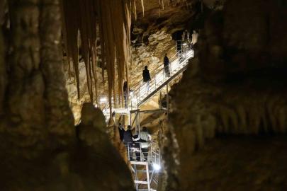 Gümüşhane’nin yer altı sarayı kapılarını ziyaretçilerine açtı