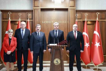 Gürcistan heyeti Samsun’da: Dostluk bağları pekişti