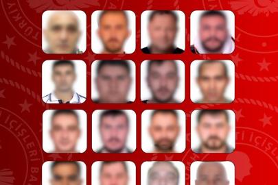 Gürcistan’da düzenlenen ortak operasyonda kırmızı bülten ve ulusal seviyede aranan 16 suçlu yakalandı