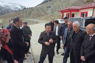 Hamzalar Köyü’nde deprem evleri teslim edildi