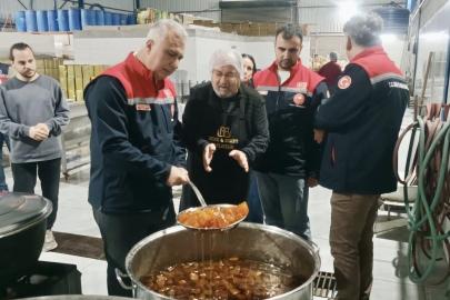 Hatay’da coğrafi işaretli kabak tatlısı üretimi yapan işetme denetlendi