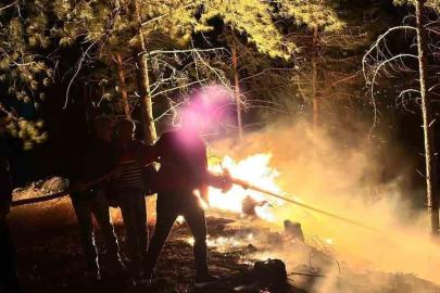 Hatay’da ormanlık alanda çıkan yangın büyümeden söndürüldü