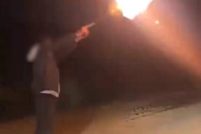 Havaya ateş ettiği anları sosyal medyada paylaşınca gözaltına alındı