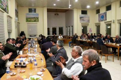Hisarcık Kaymakamı Atam, muhtarlarla iftar sofrasında buluştu