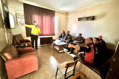 Hisarcık’ta belediye itfaiye personeline araç yangınlarına müdahale eğitimi