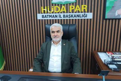 HÜDA-Par Genel Başkanı Yapıcıoğlu: ’’Bin yıldır birlikte yaşamış toplulukları birbirine düşürmek, Siyonizmin ekmeğine yağ sürmektir’’