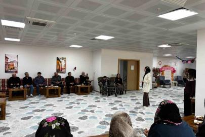 Huzurevinde Yaşlılar Haftası’na özel sergi