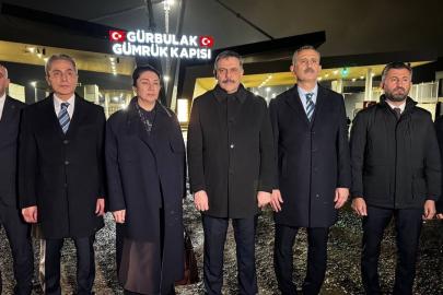 İçişleri Bakanı Çiftçi sınırın sıfır noktasından duyurdu: "Sınır hattında tüm tedbirler alındı"