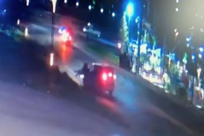 "İftira" demişti, görüntüler ortaya çıktı: Eski eşini ve oğlunu böyle ezdi