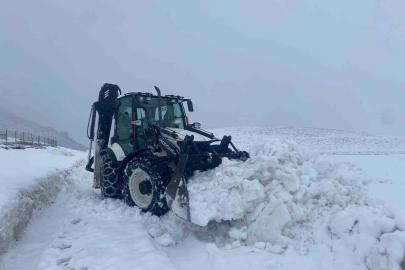 Iğdır’da karla mücadele seferberliği: Kapanan köy yolları yeniden açıldı