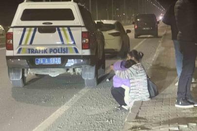 Iğdır’da otomobil sulama kanalına uçtu: Sürücü, kızı ve torunu son anda kurtuldu