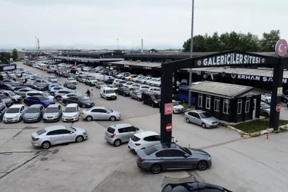 İkinci el araç piyasasında durgunluk yaşanıyor