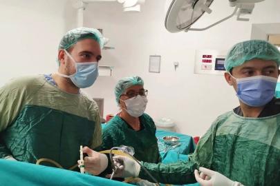 İlçe hastanesinde safra kesesi ameliyatı kapalı yöntem ile yapıldı