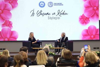 İş kadını Leyla Alaton İzmirli kadınlarla buluştu