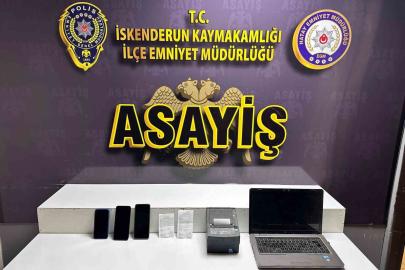 İskenderun’da bahis oynayanlara suçüstü; 3 gözaltı