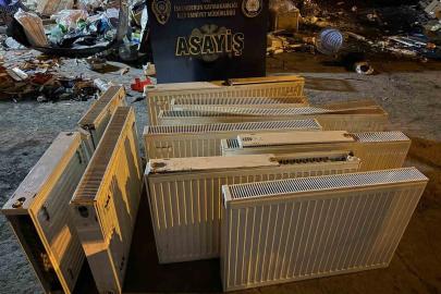 İskenderun’da kalorifer peteği hırsızları yakayı ele verdi