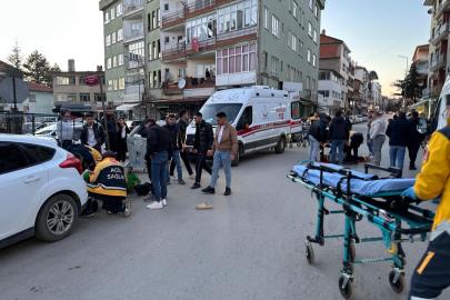 Isparta’da aydınlatma direğine çarpan motosikletteki 2 kişi yaralandı