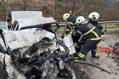 Isparta’da feci kaza nişanlı çifti hayattan kopardı