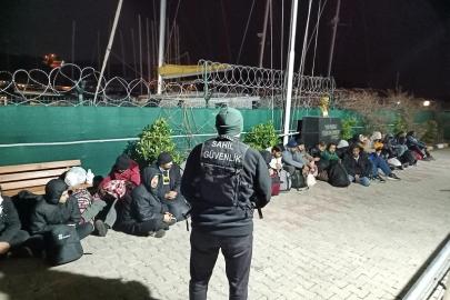 İzmir’de 28 düzensiz göçmen yakalandı