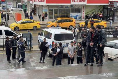 Kaçırma ve darp olayındaki 8 şüpheli adliyeye sevk edildi