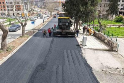 Kahramanmaraş’ta asfalt çalışmaları