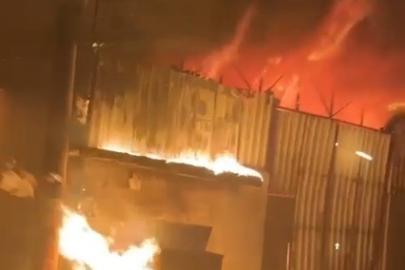 Kahramanmaraş’ta depo yangını